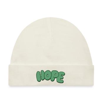 hope - Baby Premium Organic Mütze - Naturweiß - Vorne
