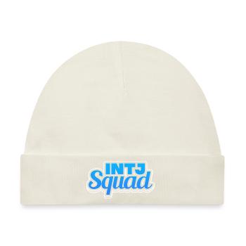 INTJ Squad Psychological Personality Introverted - Baby Premium Organic Mütze - Naturweiß - Vorne