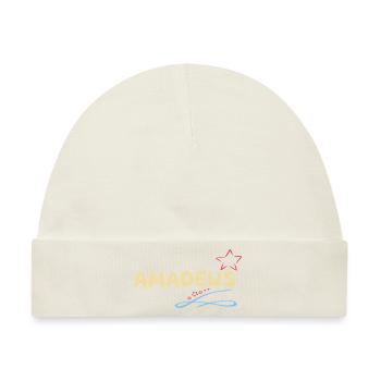 Amadeus - Baby Premium Organic Mütze - Naturweiß - Vorne