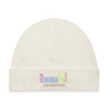 Periodensystem der chemischen Elemente. - Baby Premium Organic Mütze - Naturweiß - Vorne