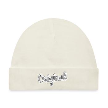 Original - Baby Premium Organic Mütze - Naturweiß - Vorne