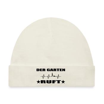 Garten - Baby Premium Organic Mütze - Naturweiß - Vorne