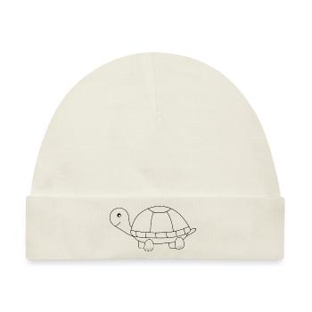 Schildkröten Schildkröten - Baby Premium Organic Mütze - Naturweiß - Vorne