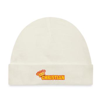 Christian Cris - Baby Premium Organic Mütze - Naturweiß - Vorne