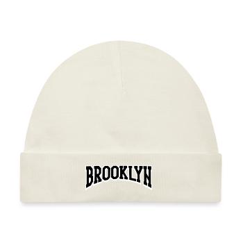 Brooklyn - Baby Premium Organic Mütze - Naturweiß - Vorne
