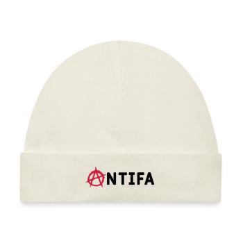 Antifa - Baby Premium Organic Mütze - Naturweiß - Vorne