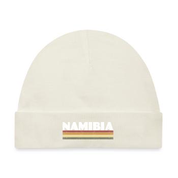 Namibia Vintage - Baby Premium Organic Mütze - Naturweiß - Vorne