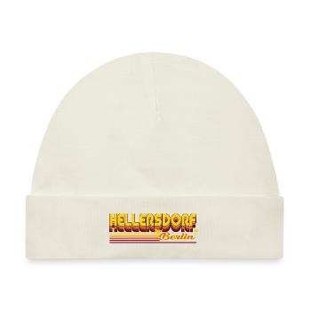 cooles Hellersdorf Berliner Stadtteil Design - Baby Premium Organic Mütze - Naturweiß - Vorne
