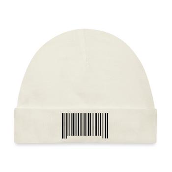 barcode - Baby Premium Organic Mütze - Naturweiß - Vorne