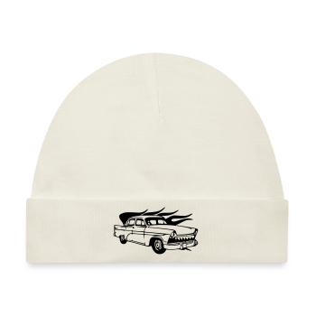 oldtimer - Baby Premium Organic Mütze - Naturweiß - Vorne