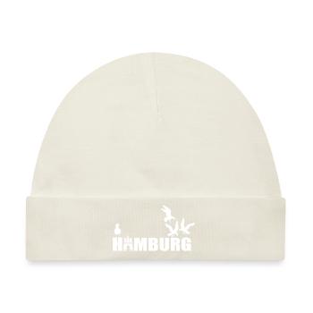 Hamburg Möven - Baby Premium Organic Mütze - Naturweiß - Vorne