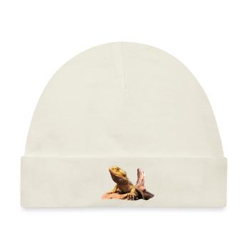 Bartagame - Baby Premium Organic Mütze - Naturweiß - Vorne