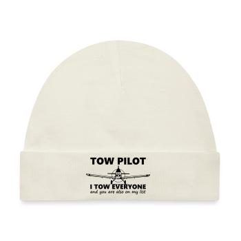 towpilot piper pa25 - Baby Premium Organic Mütze - Naturweiß - Vorne