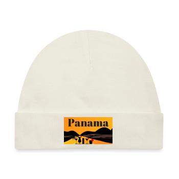 Panama - Baby Premium Organic Mütze - Naturweiß - Vorne