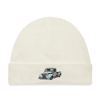 Oldtimer Pick Up - Baby Premium Organic Mütze - Naturweiß - Vorne
