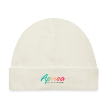 Apnea Freediving – Apnoe - Baby Premium Organic Mütze - Naturweiß - Vorne