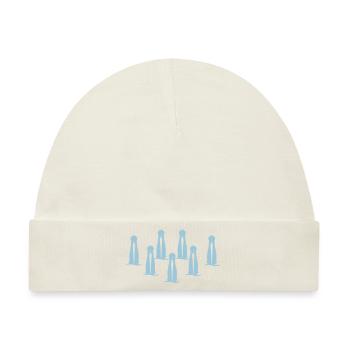 Synchronschwimmen synchronisiert swimm - Baby Premium Organic Mütze - Naturweiß - Vorne