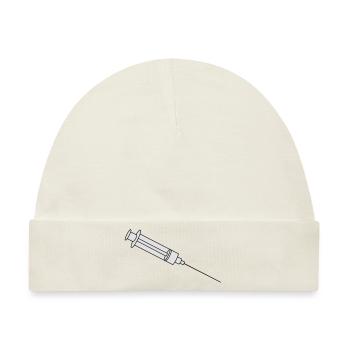 Syringe - Baby Premium Organic Mütze - Naturweiß - Vorne