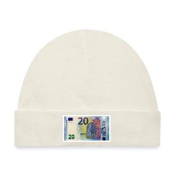20 euro - Baby Premium Organic Mütze - Naturweiß - Vorne