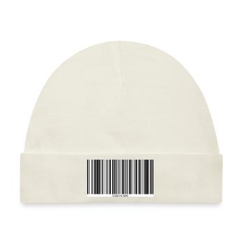 QUEEN KING - Baby Premium Organic Mütze - Naturweiß - Vorne