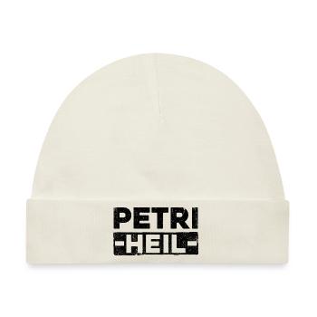 Petri Heil - Baby Premium Organic Mütze - Naturweiß - Vorne