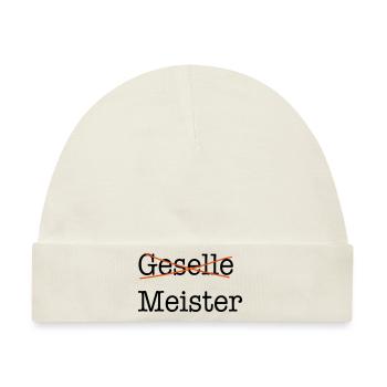 meister - Baby Premium Organic Mütze - Naturweiß - Vorne