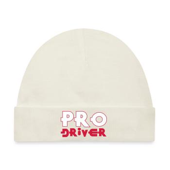 Pro Driver - Baby Premium Organic Mütze - Naturweiß - Vorne