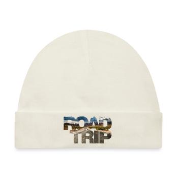 Road Trip - Baby Premium Organic Mütze - Naturweiß - Vorne