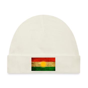 Kurdistan - Baby Premium Organic Mütze - Naturweiß - Vorne