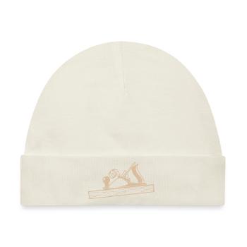 Schreiner Hobel Design - Baby Premium Organic Mütze - Naturweiß - Vorne