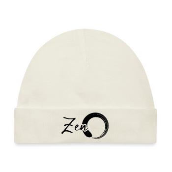 Zen - Baby Premium Organic Mütze - Naturweiß - Vorne