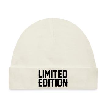 Limited Edition - Baby Premium Organic Mütze - Naturweiß - Vorne
