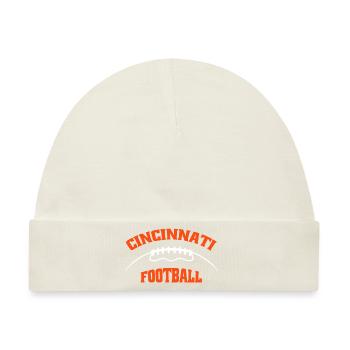 Cincinnati Football - Baby Premium Organic Mütze - Naturweiß - Vorne
