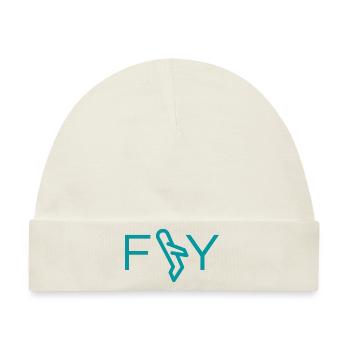 Fliegen - Baby Premium Organic Mütze - Naturweiß - Vorne