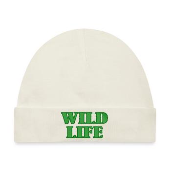 Wild Life in YOU - Baby Premium Organic Mütze - Naturweiß - Vorne