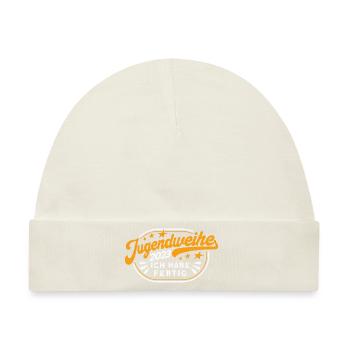 Jugendweihe 2023 Ich Habe Fertig - Baby Premium Organic Mütze - Naturweiß - Vorne