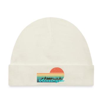 Vlissingen Zeeland Stadt - Baby Premium Organic Mütze - Naturweiß - Vorne
