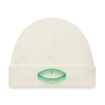 Stadion der Träume (grün) - Baby Premium Organic Mütze - Naturweiß - Vorne