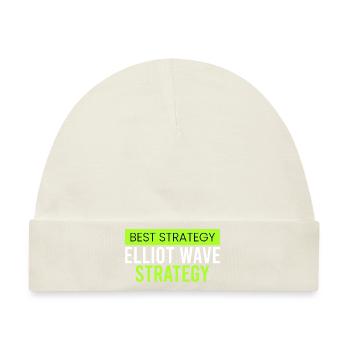 Elliot-Wellen-Strategie - Baby Premium Organic Mütze - Naturweiß - Vorne