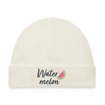 watermelon 1 - Baby Premium Organic Mütze - Naturweiß - Vorne