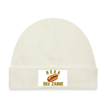 Herr der Zange - Baby Premium Organic Mütze - Naturweiß - Vorne
