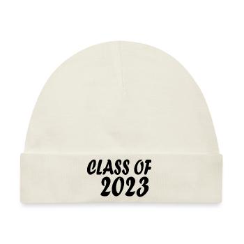 Class of 2023 - Baby Premium Organic Mütze - Naturweiß - Vorne