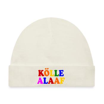 Kölle alaaf - Baby Premium Organic Mütze - Naturweiß - Vorne