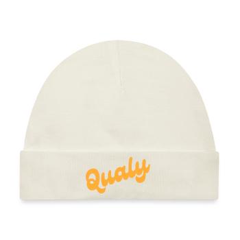 Qualy - Baby Premium Organic Mütze - Naturweiß - Vorne