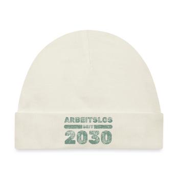 seit 2030 - Baby Premium Organic Mütze - Naturweiß - Vorne