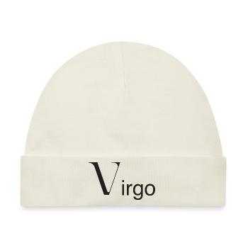 SZ Virgo - Baby Premium Organic Mütze - Naturweiß - Vorne