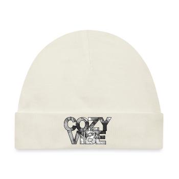 Cozy Vibe - Baby Premium Organic Mütze - Naturweiß - Vorne