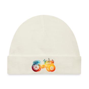 Traktor - Baby Premium Organic Mütze - Naturweiß - Vorne