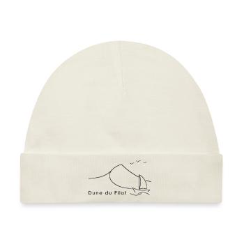 Dune du Pilat - Baby Premium Organic Mütze - Naturweiß - Vorne