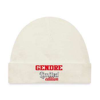 GENDRE LIMITED EDITION - Baby Premium Organic Mütze - Naturweiß - Vorne